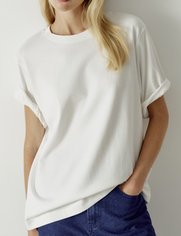 SL6808010236 Շապիկ կիսաթև  ALBA oversize fit
